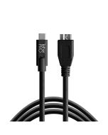 Tether Tools TetherPro USB-C to 3.0 Micro-B 15' (4.6m) Black