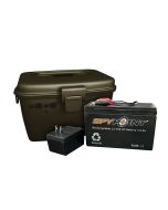 SpyPoint Kit-12V External Battery Kit - Black