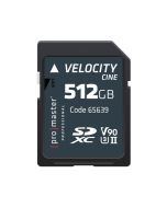 ProMaster Velocity CINE SDXC 512GB V90 U3 II