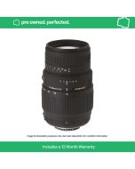 Pre-Owned Sigma 70-300mm f/4-5.6 DG Macro for Nikon F