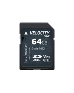 ProMaster Velocity CINE SDXC V90 U3 II Memory Card - 64GB