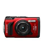 OM System Tough TG-7 Red Compact Digital Camera