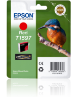 Epson Kingfisher T1597 Red Ink for Stylus R2000 Printer