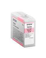 Epson T850600 Singlepack Ink Cartridge - Light Magenta