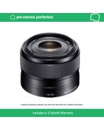 Pre-Owned Sony E 35mm f/1.8 OSS Lens